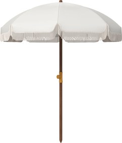 Outsunny Strandernyő Bőrönddel Ø190x210 cm Teraszi Napernyő 8 Rúddal, Kézi Nyitás, UV Ellenálló, Vízálló | Aosom