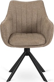 Krzesło Obrotowe MUMBAI Beżowe