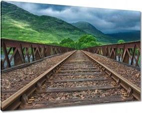 Festmények 100x70 Vasúti híd