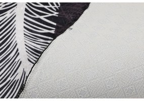 Antracitszürke fürdőszobai kilépő szett 2 db-os 60x100 cm Alisan – Foutastic