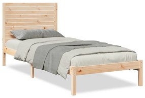 tömör fa extra hosszú ágykeret matrac nélkül 90 x 220 cm