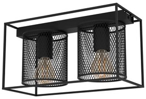 Eglo 43772 - Mennyezeti lámpa CATTERICK 2xE27/40W/230V