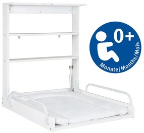 Fehér fali pelenkázó Vogeltanz – Roba