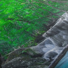 Kép - Erawan vízesés, Kanchanaburi, Thaiföld (120x50 cm)