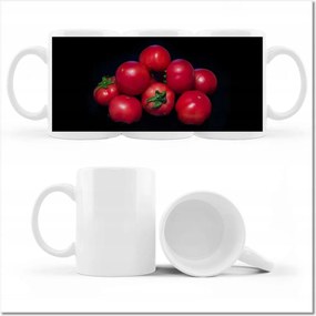 Piros paradicsom fényképes bögre