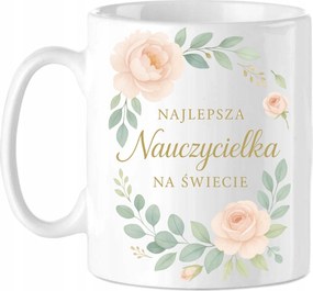 Pedagógusnapi bögre "a világ legjobb tanárnője" Ajándék