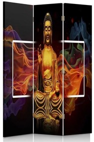 Gario Paraván Tüzes Buddha Méret: 110 x 170 cm, Kivitelezés: Klasszikus paraván