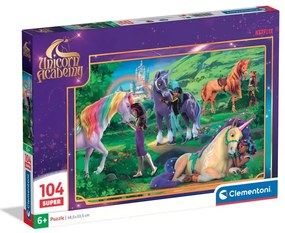 Unikornis Akadémia Meadow 104 db-os Super puzzle Clementoni