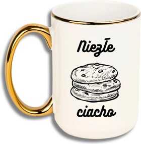 Bögre Nagy Fehér Arany Rant Vicces Ajándék Jó Süti