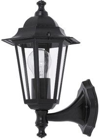Rabalux Velence kültéri fali lámpa 1x60 W fekete 8204