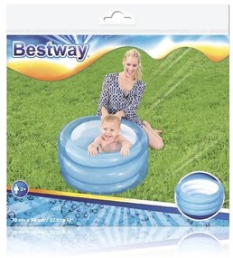 Bestway Felfújható medence kék, átmérő 70 cm ,magasság 30 cm