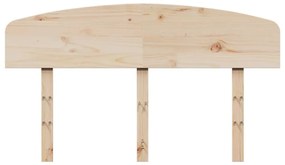 tömör fenyőfa fejtámla 120 cm