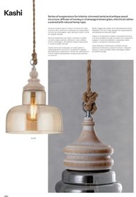 Redo 01-1399 - Függesztékes csillár KASHI 1xE27/42W/230V