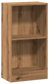 kézműves tölgy szerelt fa könyvespolc 40 x 24 x 76 cm