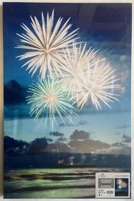 Vászonkép 58X38CM Tűzijáték A Tengeren 60 Szál 3AA