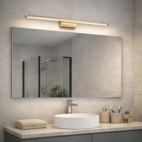 Open Design OR86140 - LED tükörvilágítás LUCE LED/12W/230V CCT 91,5 cm IP44 sárgaréz