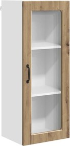 vidaXL Konyhaszekrény polcokkal Artisan tölgy 40 x 31 x 100 cm Faanyag