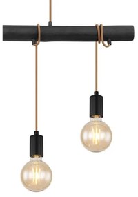 Globo 15459-4H - Csillár zsinóron LEO 4xE27/60W/230V