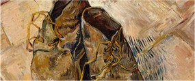 Kép - Vincent van Gogh, Shoes, reprodukciók (120x50 cm)