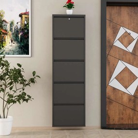 Locking 5 Piece Metal - Anthracite