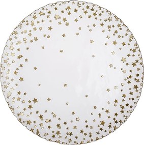 STARS üveg tál, Ø 32 cm