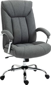 Vinsetto Irodai Szék Ringató Funkcióval Ergonomikus Szék Párnázott Karfával és Fejtámlával Magasságállítható Íróasztali Szék Forgószék Hátmasszázzsal