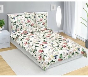 Bellatex Pamut ágynemő Magnolia rózsaszín, 140 x200 cm, 70 x 90 cm