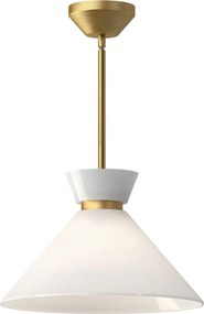 Elstead Lighting Halston ALM-HALSTON-P-M-GD Függőlámpa 1x60W/E27 IP20
