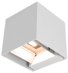 V-Tac LED Napelemes érzékelős fali lámpa LED/3W/3,7V IP65 4000K 2600 mAh fehér VT1691