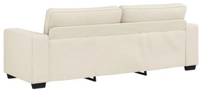 vidaXL Kanapé 2 pcs Bézs Lábbal kevert anyag