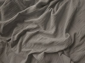 Muszlin ágyneműhuzat PURELY szürke Ágyneműhuzat mérete: 80 x 80 cm | 155 x 220 cm