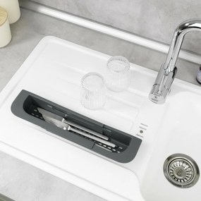 Wenko Fino teleszkopikus szűrő mosogatóba 36-49,5 cm, szürke