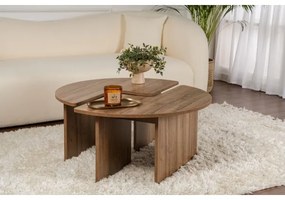 LUVIA dohányzóasztal, dió