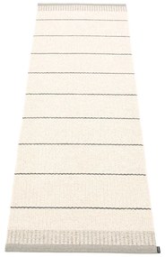 Világosszürke-krémszínű kültéri-beltéri futószőnyeg 60x200 cm Belle Warm Grey – Pappelina