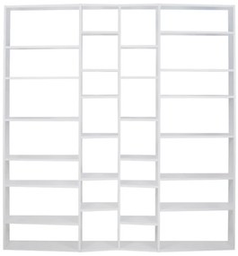 Fehér könyvespolc 214x224 cm Valsa – TemaHome