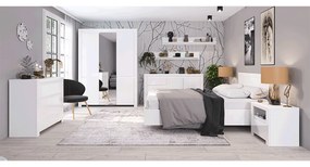 Éjjeliszekrény Lafer 1S (fehér). 1034100
