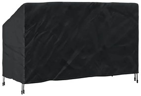 Kerti Pad Borító Fekete 165 x 70 x 65 / 94 cm 600D szövet