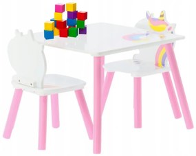 UNICORN gyermekasztal és székek