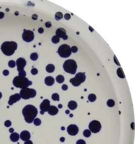 BOOGY SPLASH előétel tányér  Ø 12 cm , sötétkék