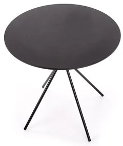 HOMORA fekete étkezőasztal