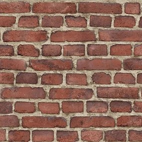 Vinyl fali tapéta flizelin piros tégla fal utánzat loft 3D