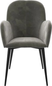 Szürke kárpitozott étkezőfotel Fitz – Støraa