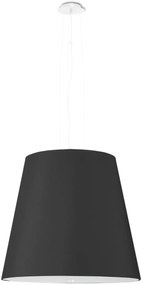 Sollux Lighting Geneve függőlámpa 3x60 W fekete SL.0736