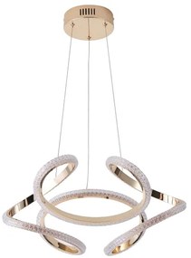 LED Csillár zsinóron LED/24W/230V 3000K 50x120 cm