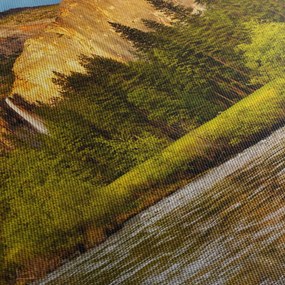 Kép - Sziklák a tónál (120x50 cm)
