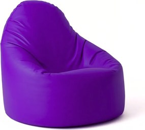 EMI Körte alakú lila műbőr babzsákfotel