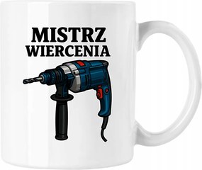 Bögre Fúrás Mester Fehér 330ml