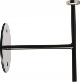 Light Impressions Deko-Light fali tartó Miram mágneses lámpákhoz, fekete, 9