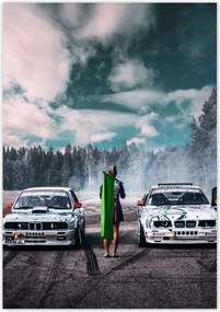 Poszterek 70x100 Bmw Versenyzés 2 fő részére