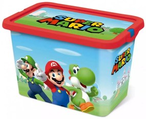 Super Mario tároló doboz 7L